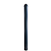 Ornamental bollard | steel tube � 102 mm | removable, with profile cylinder lock, three keys incl.acc. with DIN 3223, self-engaging lockwith hot-dip galvanized ground socket part-no. 470.10 | without eyelet